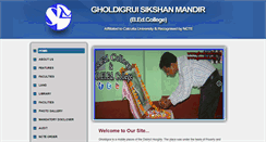 Desktop Screenshot of gbedcindia.org